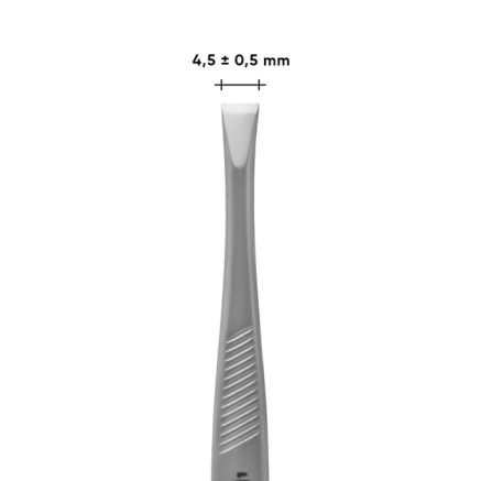 Пінцет для брів STALEKS CLASSIC 10 TYPE 1 (широкий прямий)