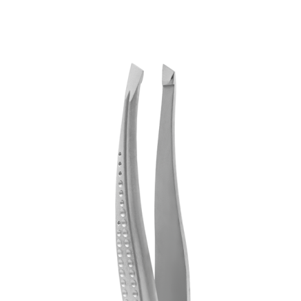 Пінцет для брів STALEKS CLASSIC 12 TYPE 3 (широкий скошений)