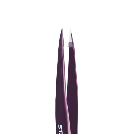Пінцет для брів STALEKS PRO EXPERT 11 TYPE 5 Violet