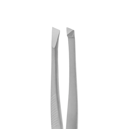 Пінцет для брів STALEKS CLASSIC 10 TYPE 3 (широкий скошений)