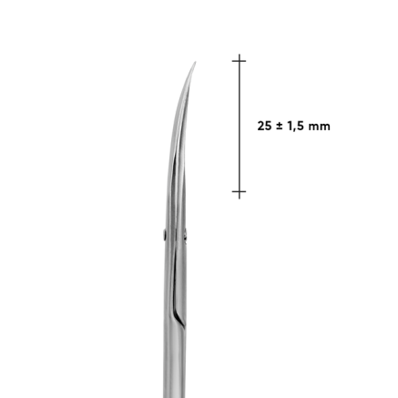 Ножиці для кутикули для лівші професійні STALEKS PRO EXPERT 11 TYPE 3