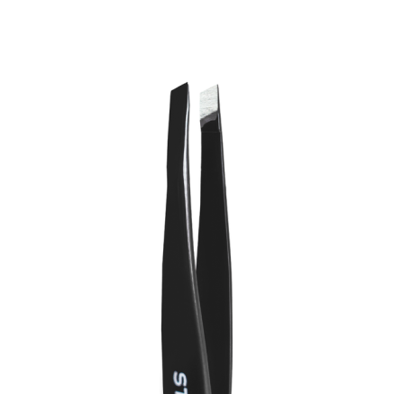 Пінцет для брів STALEKS PRO EXPERT 11 TYPE 4 Black