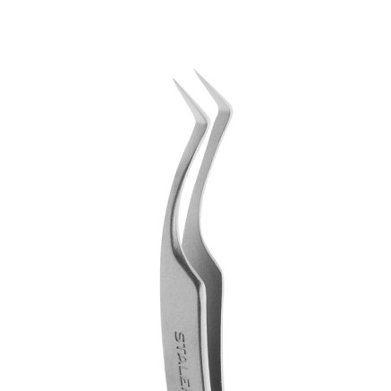 Пінцет професійний для вій L-подібний STALEKS PRO EXPERT 41 TYPE 2 L-40