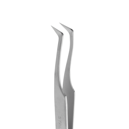 Пінцет професійний для вій черевичок STALEKS PRO EXPERT 41 TYPE 6 L-75