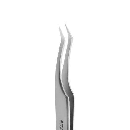 Пінцет професійний для вій L-подібний STALEKS PRO EXPERT 41 TYPE 7 L-30