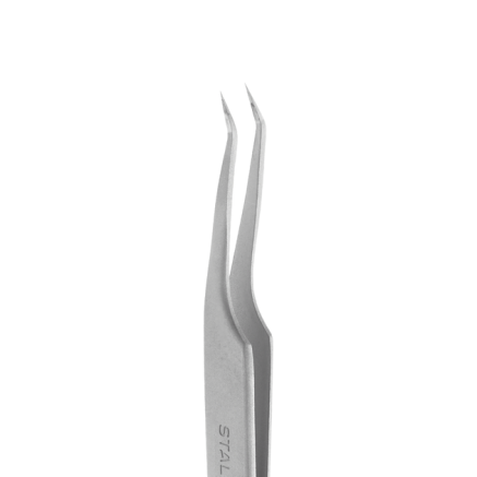Пінцет для вій професійний mini L STALEKS PRO EXPERT 41 TYPE 8