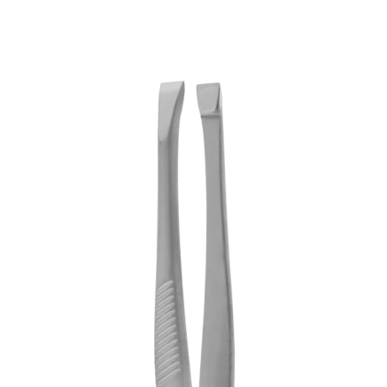 Пінцет для брів STALEKS CLASSIC 10 TYPE 1 (широкий прямий)