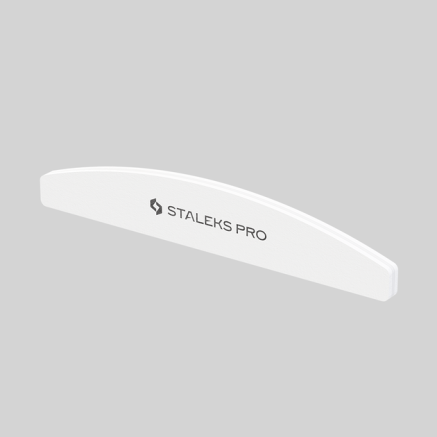 Бафи для манікюру Staleks Pro EXPERT 41 100/180 грит півмісяць 10 шт (одноразові)
