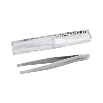 Пінцет для брів STALEKS PRO EXPERT 10 TYPE 1