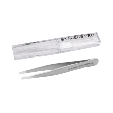 Пінцет для брів STALEKS PRO EXPERT 10 TYPE 2