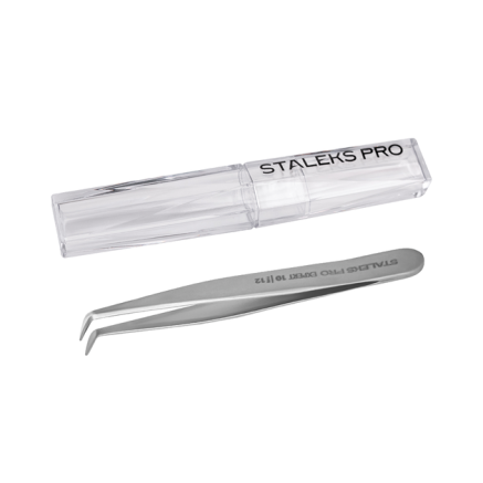 Пінцет для брів STALEKS PRO EXPERT 10 TYPE 12