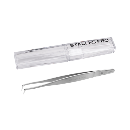 Пінцет професійний для вій черевичок STALEKS PRO EXPERT 40 TYPE 8 L-85