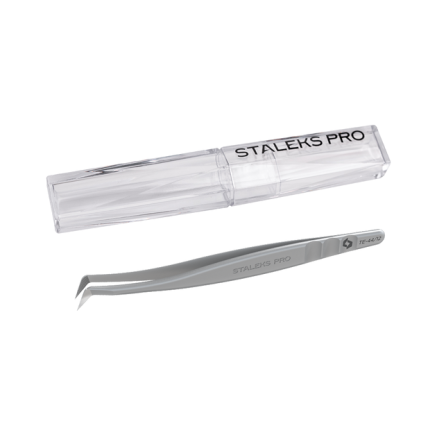 Пінцет професійний для вій STALEKS PRO EXPERT 44 TYPE 12 L-65