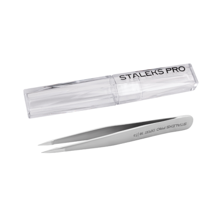 Пінцет для брів STALEKS PRO EXPERT 10 TYPE 5