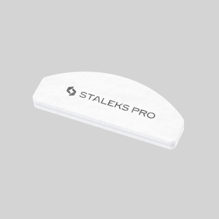 Бафики для нігтів Staleks Pro mini EXPERT 41 100/180 грит півмісяць 20 шт (одноразові)