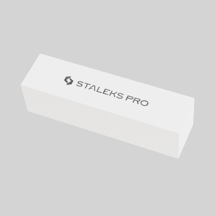 Бафи для манікюру 150 грит Staleks Pro EXPERT 51 прямокутні 10 шт (одноразові)