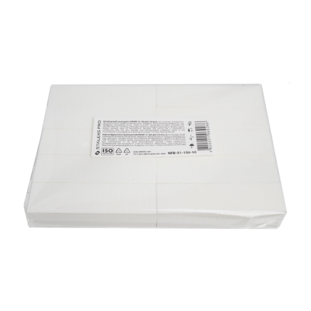 Бафи для манікюру 150 грит Staleks Pro EXPERT 51 прямокутні 10 шт (одноразові)