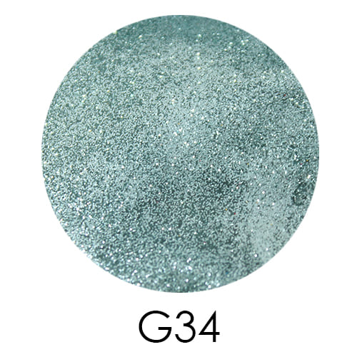Зеркальный глиттер Adore G34, 2,5 г (Цвет: голубая прохлада)