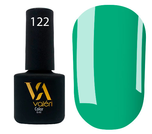 Гель-лак Valeri Colour 6 мл №122 (Цвет: зеленый )
