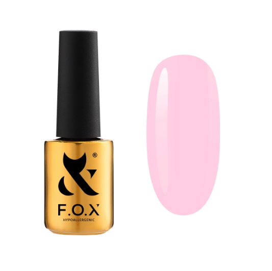 Гель-лак F.O.X Pink Panter 7 мл № 002 (Цвет: теплый розовый)