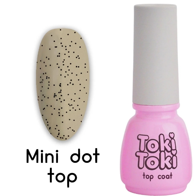 Топ без липкого слоя для гель-лака Toki-Toki Mini Dot Top 5 мл