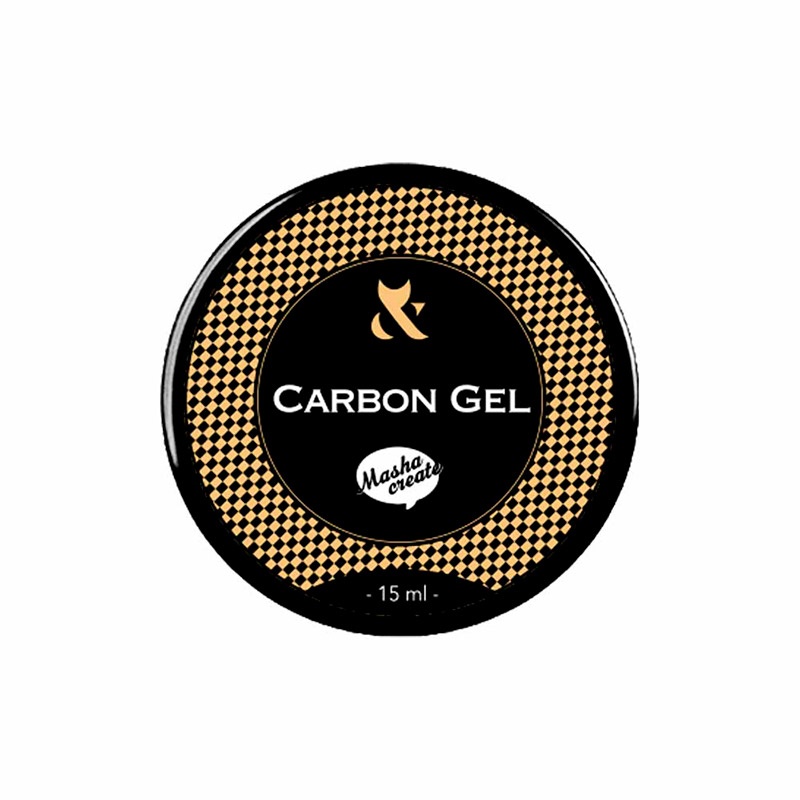Гель со сверхпрочными волокнами F.O.X Carbon gel Masha Create 15 мл