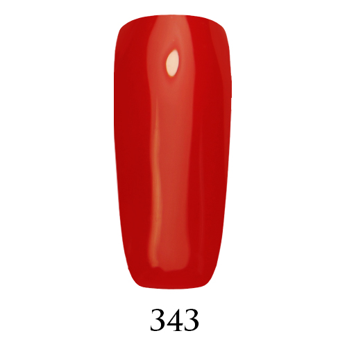 Гель-лак Adore 7,5 мл № 343 (Цвет: красный ягодный)